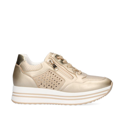 EXE EX24 Perforated Gold Sneaker