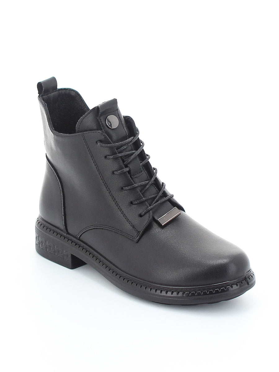 BONAVI 1R05-22 Zip Laced Ankle Boots