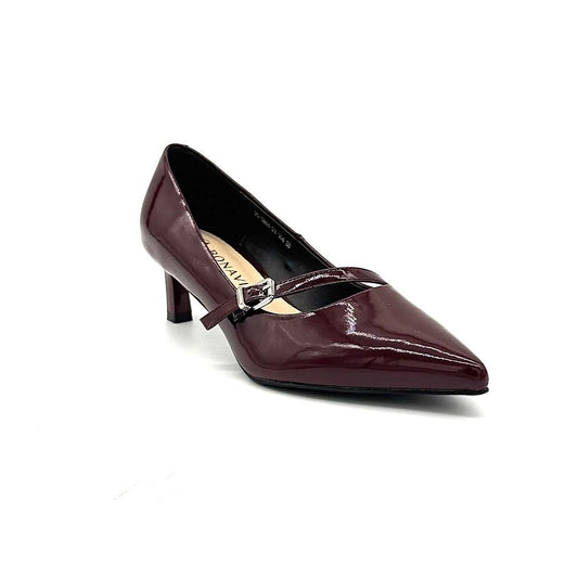 Bonavi 25-TMA4-21 Burgundy Patent Leather Heel