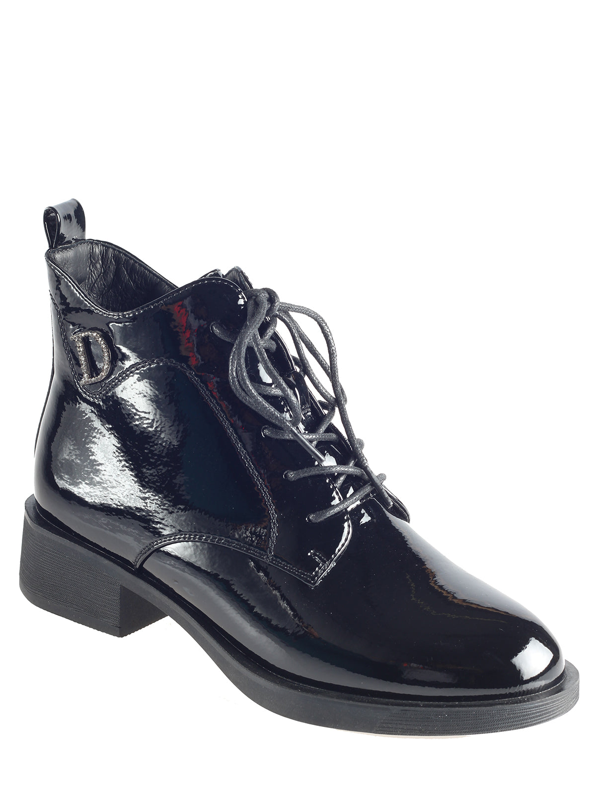 BONAVI 31W7-28 Laced Zip Booties