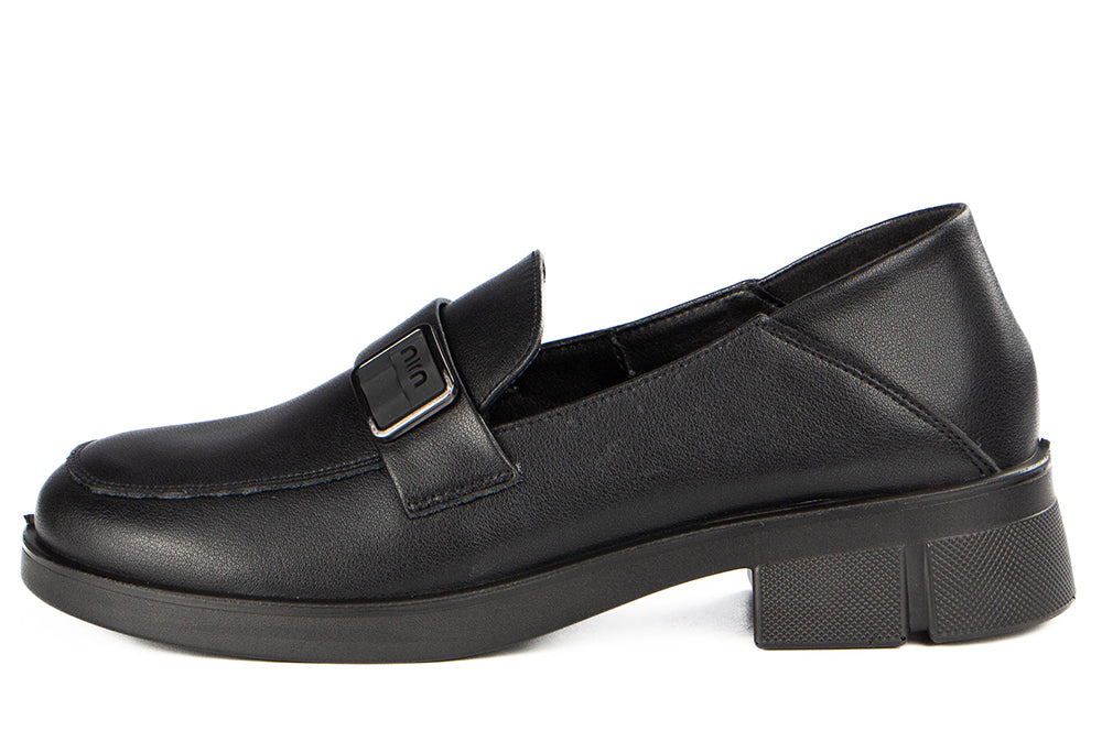 BONAVI 32R3-34 Strap Loafers w Lug Heel