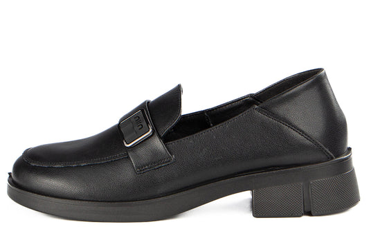 BONAVI 32R3-34 Strap Loafers w Lug Heel