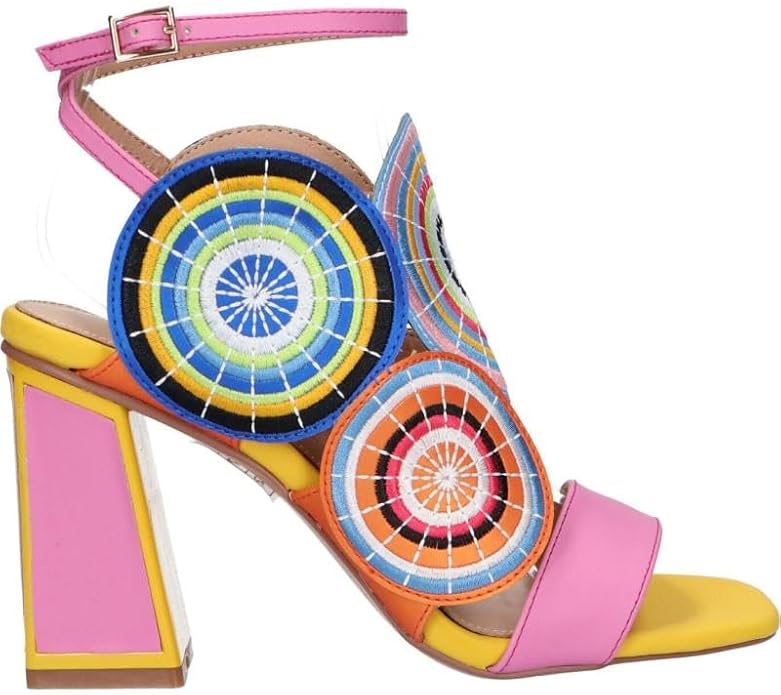 EXE LUCIA-833 ICE Block Heel Sandal