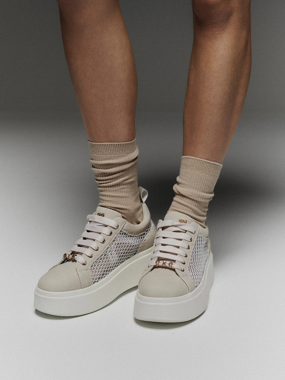 Renato Garini RG05C Bedazzled Woven Sneaker