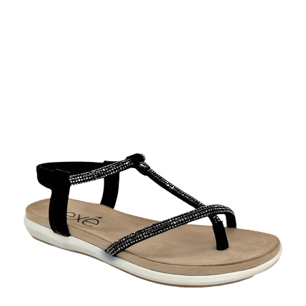 EXE AV1 BLACK SANDAL