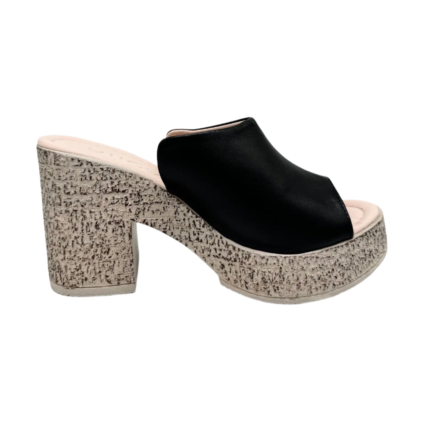 BONAVI ATTICA LOVE Block Heel Mule Sandal
