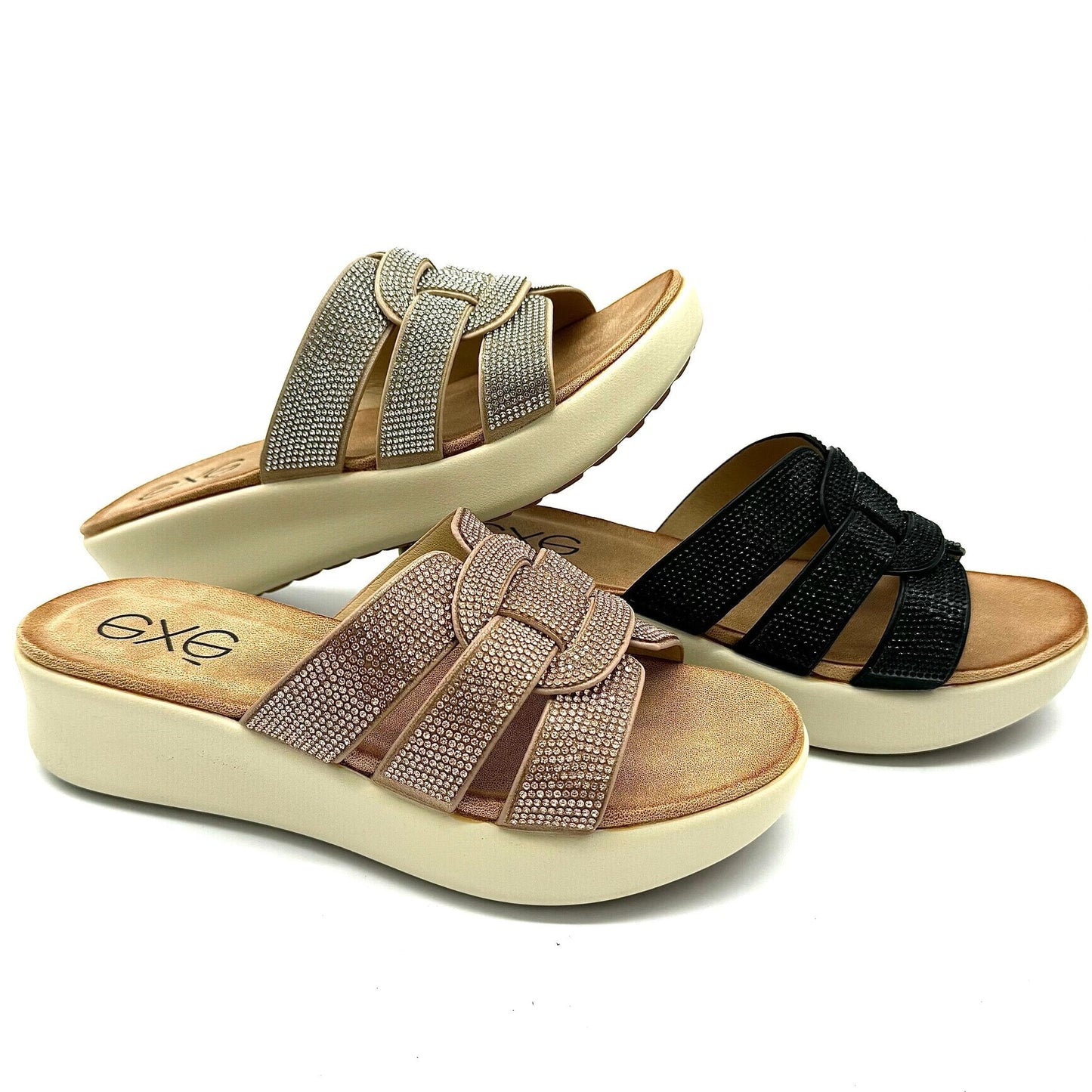 H14 COMFORT PLATFORM SANDAL EXE