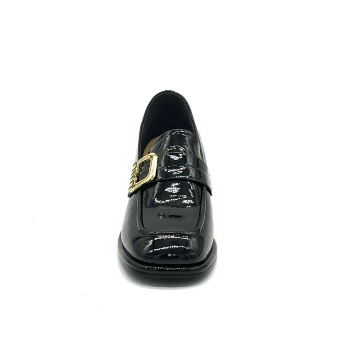 32W7-3 Block Heel Loafer