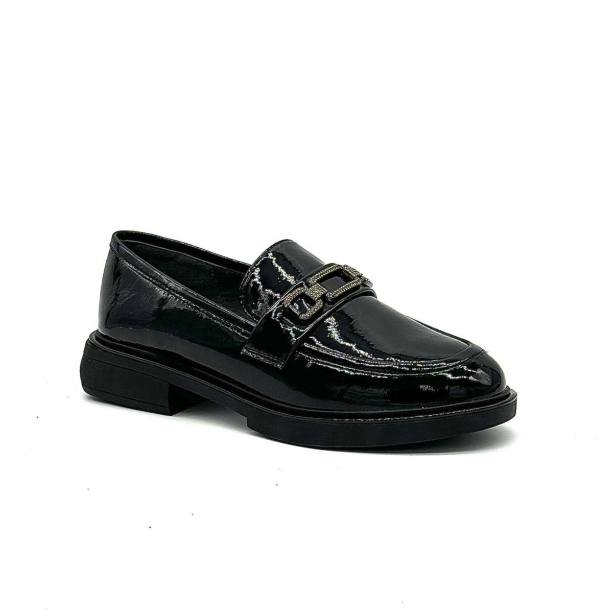 BONAVI 21W7-04 Patent Leather Loafer