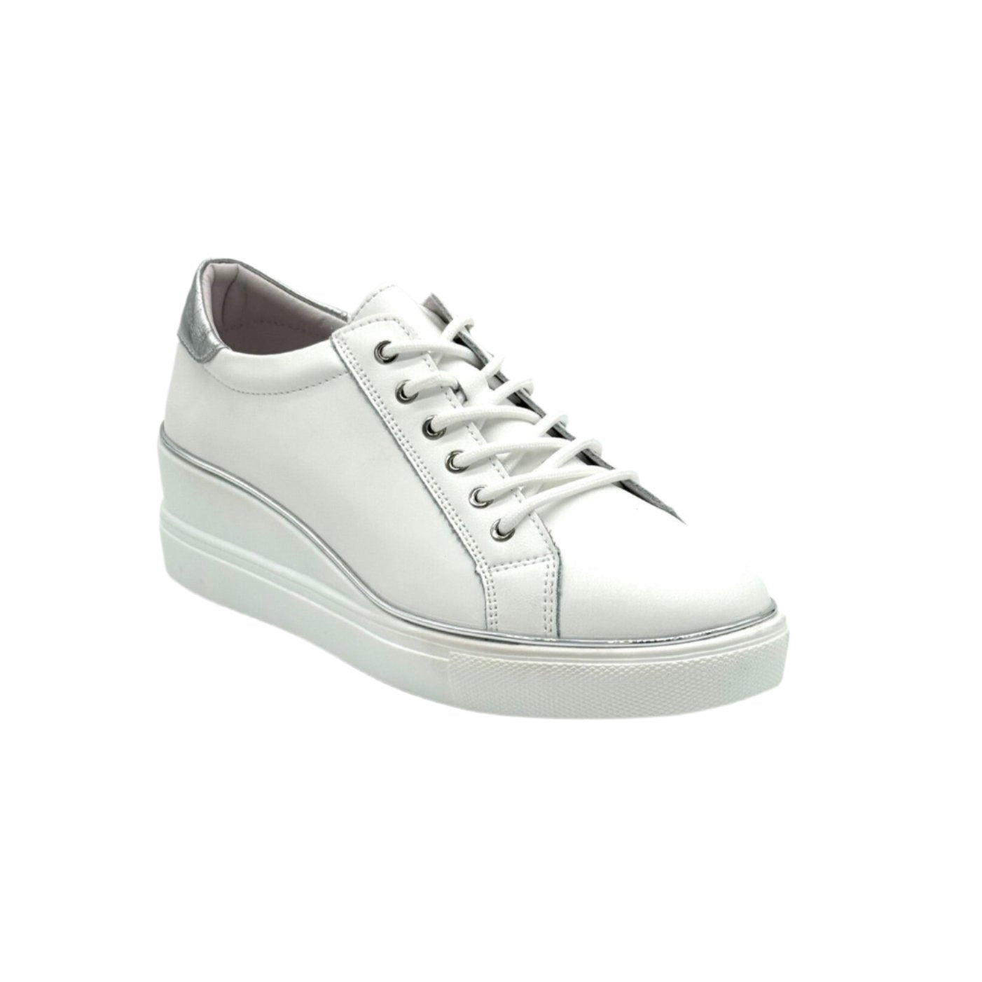 92FC16 Lace Up Leather Sneaker