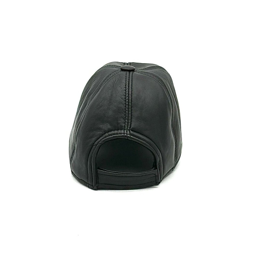 Leather Baseball Cap