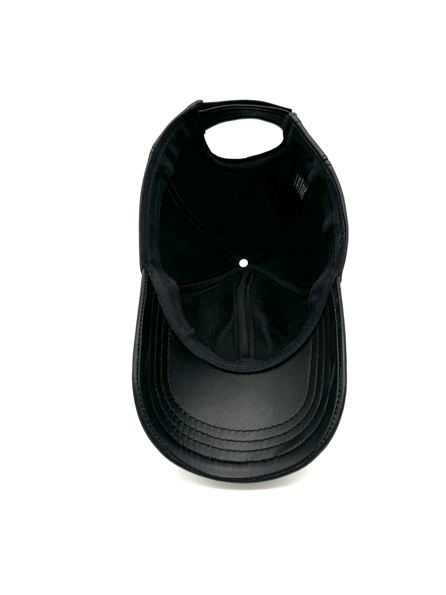 Leather Baseball Cap