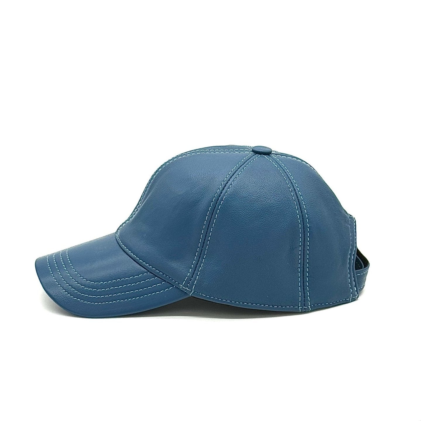 Leather Baseball Cap