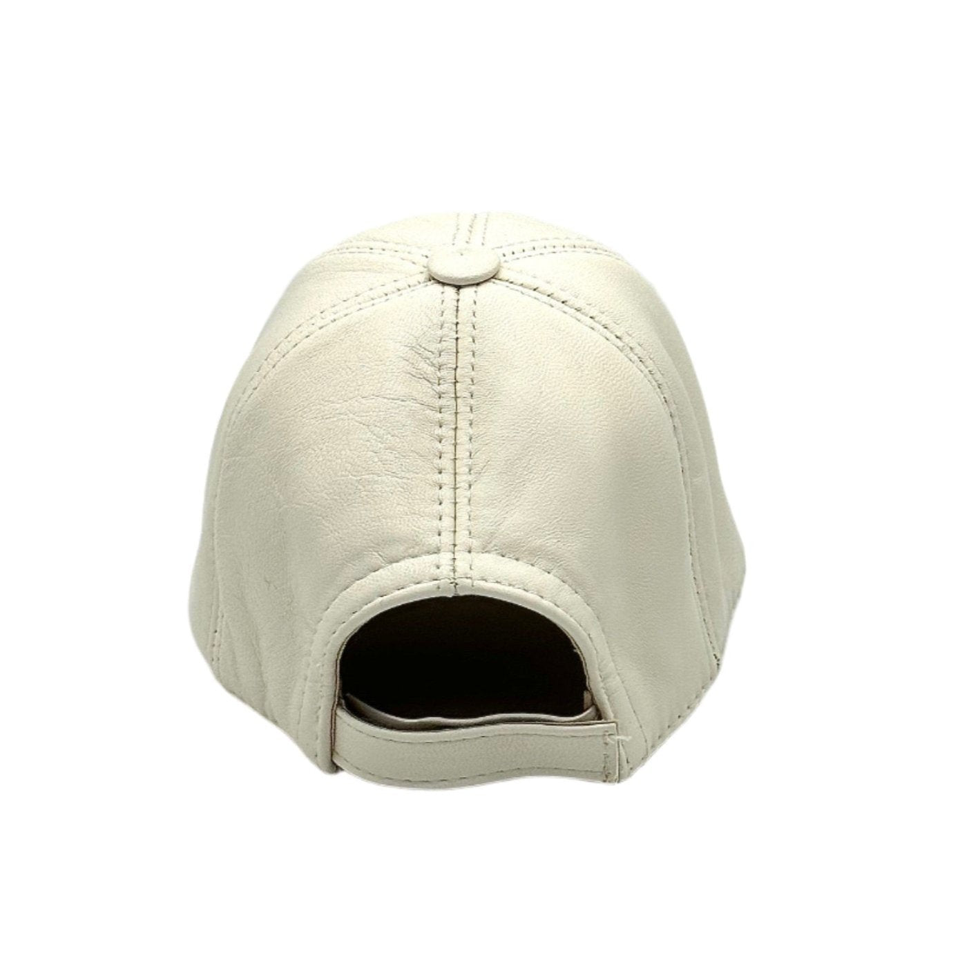 Leather Baseball Cap
