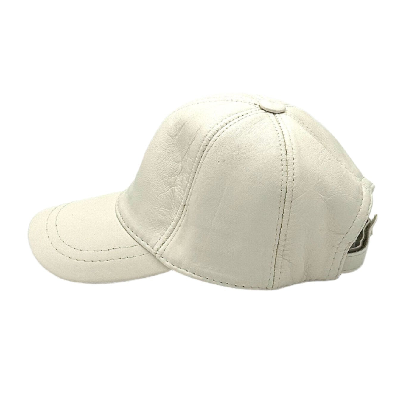 Leather Baseball Cap