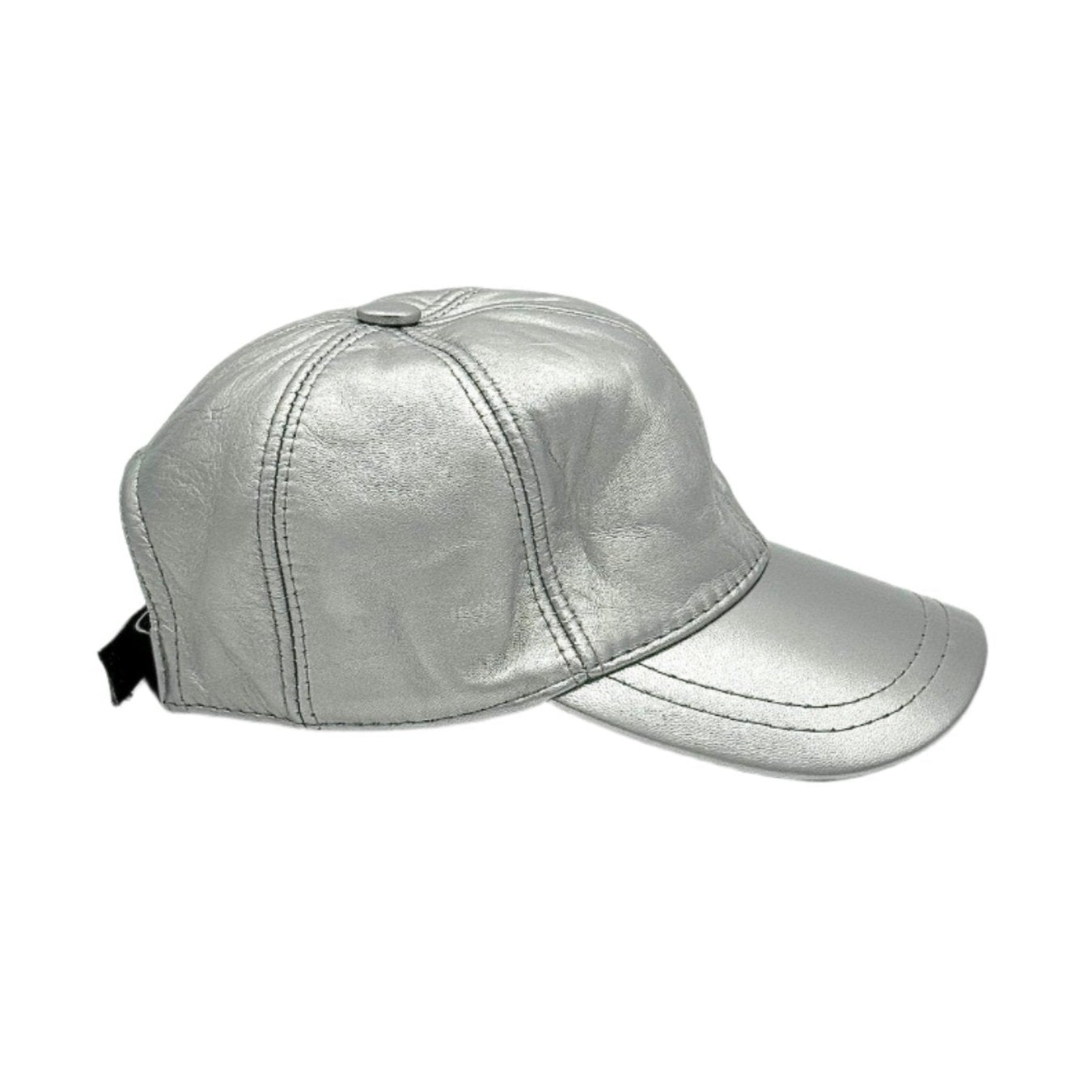 Leather Baseball Cap