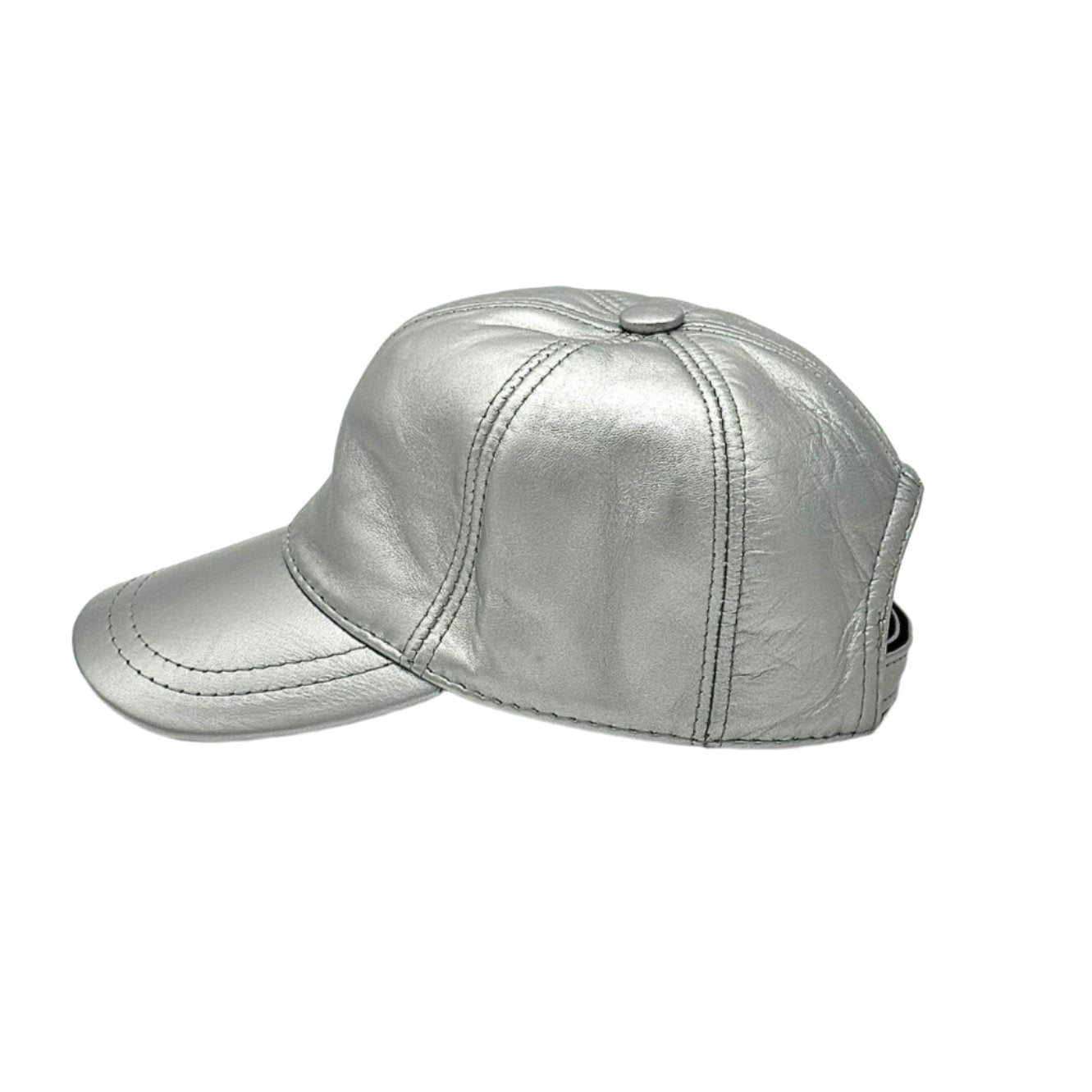 Leather Baseball Cap