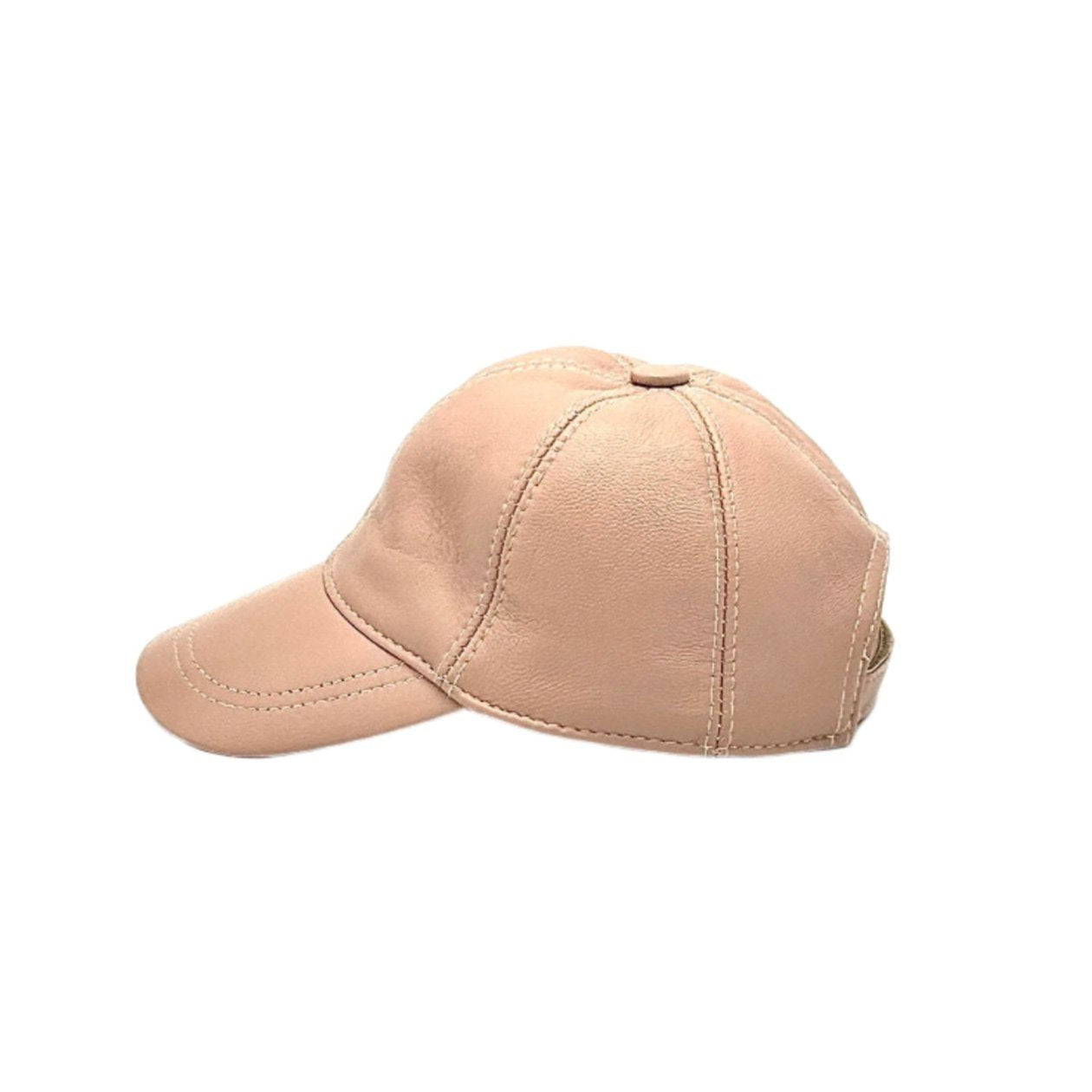 Leather Baseball Cap