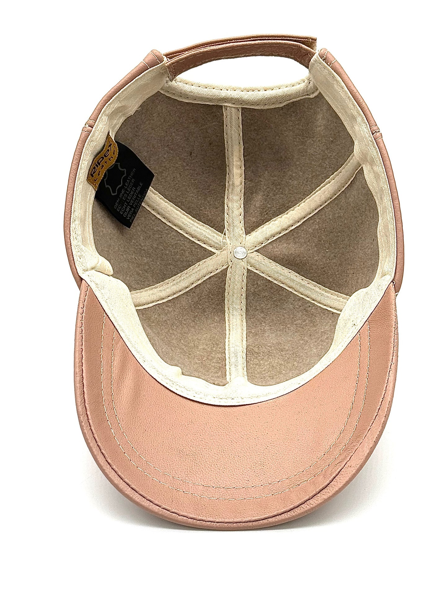 Leather Baseball Cap