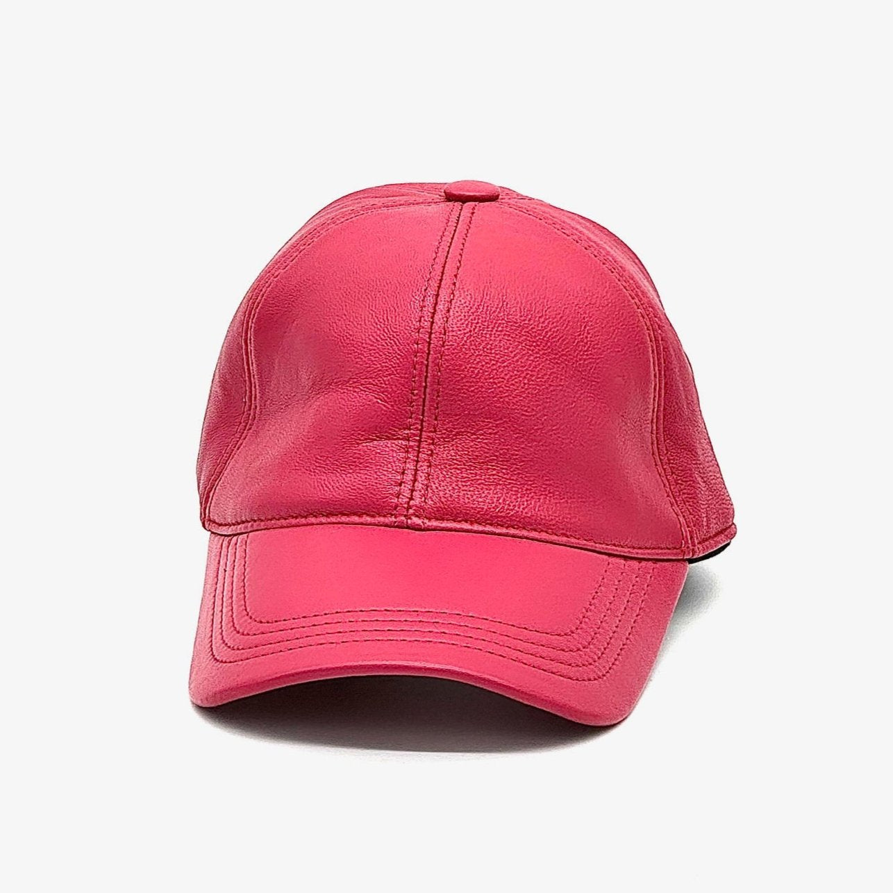 Leather Baseball Cap