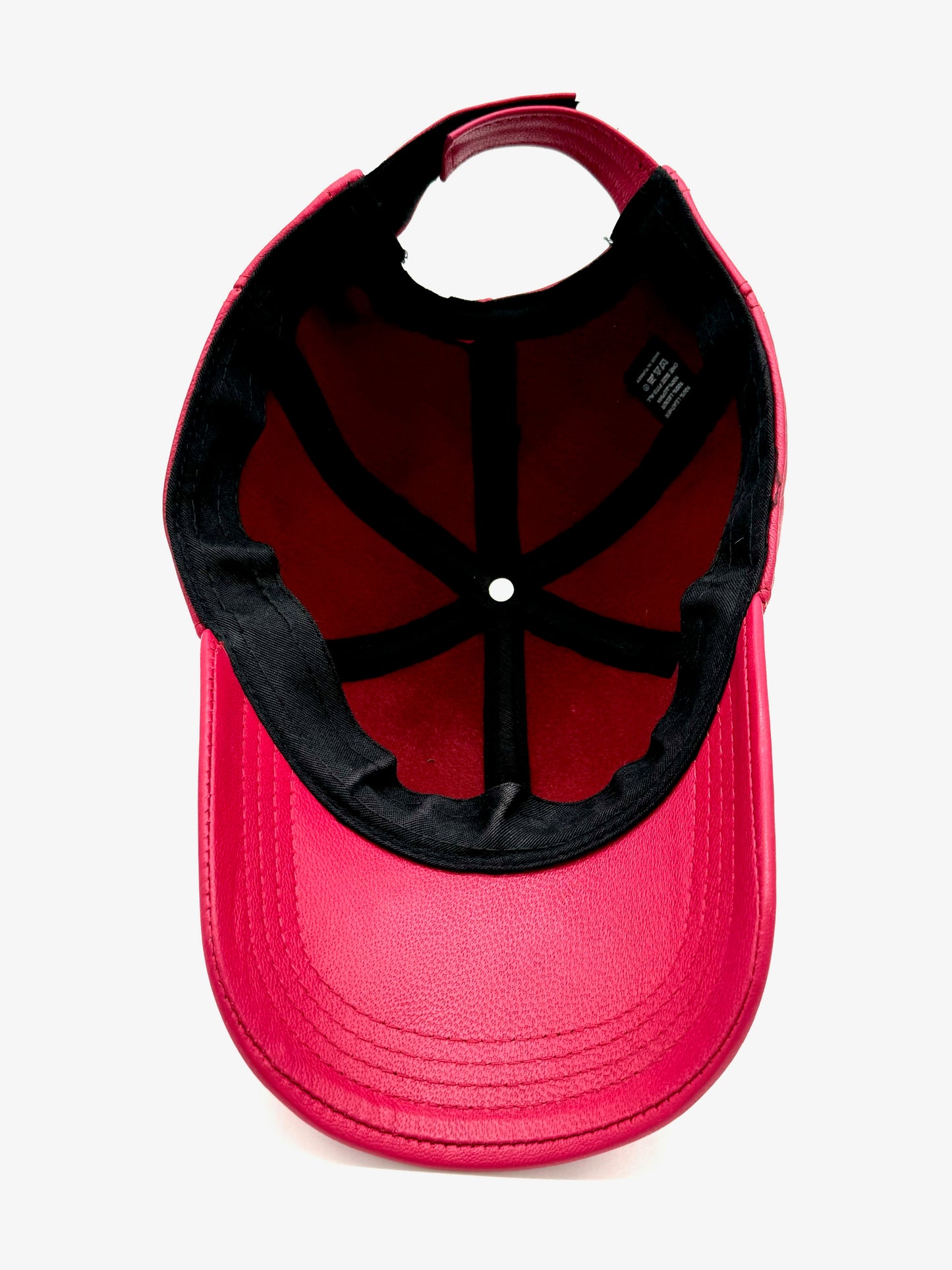 Leather Baseball Cap