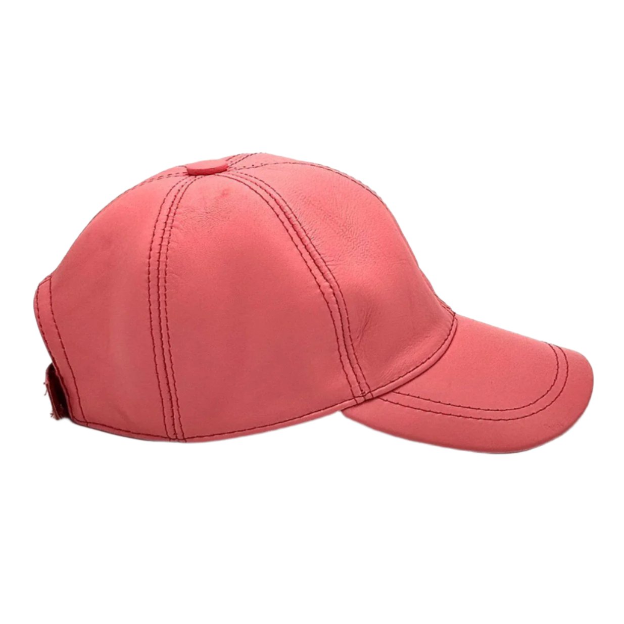 Leather Baseball Cap