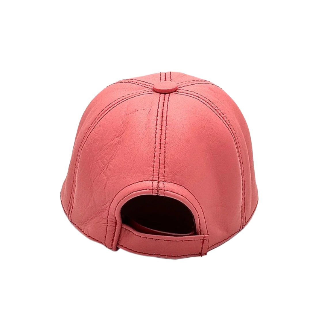 Leather Baseball Cap
