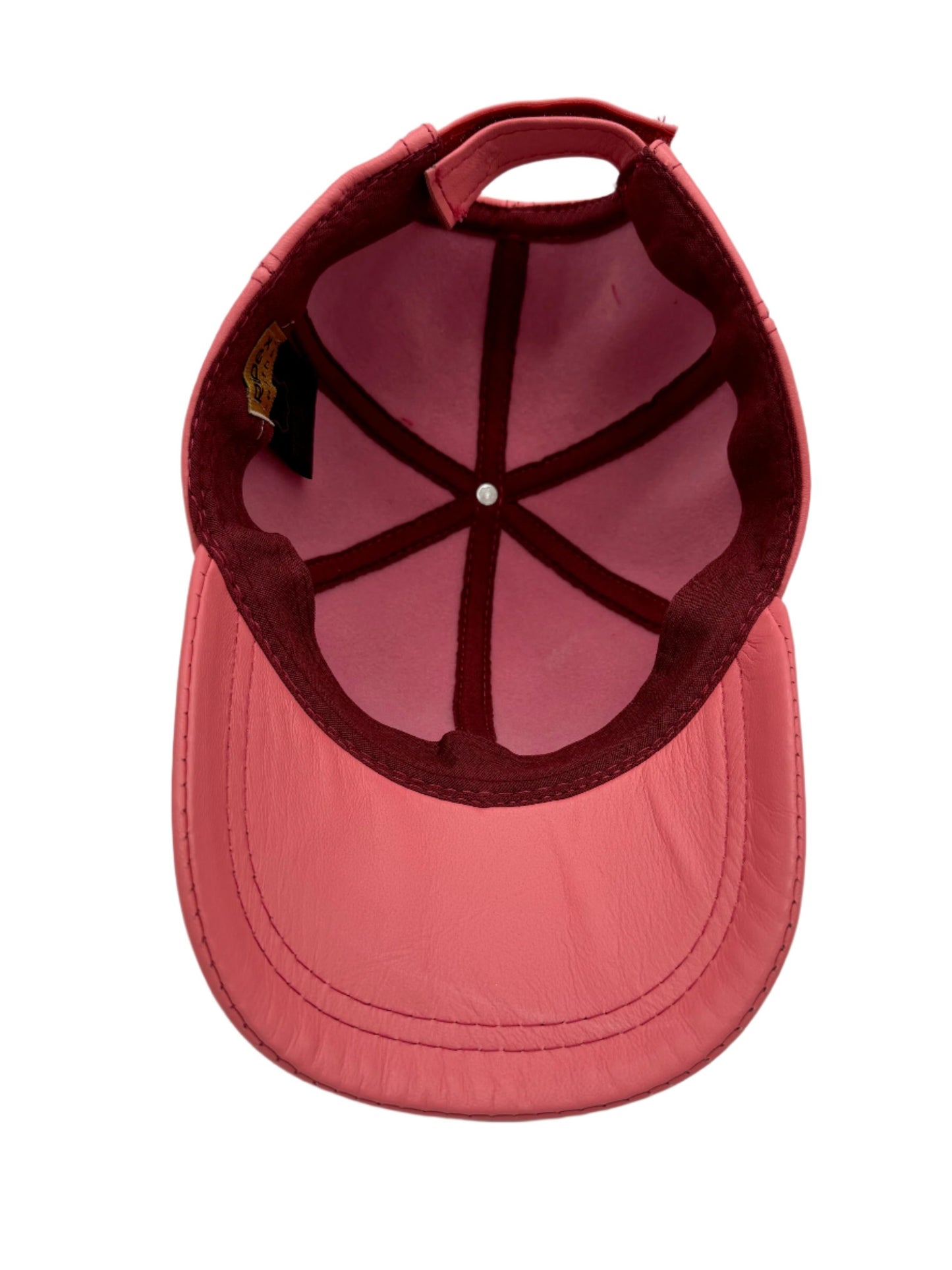 Leather Baseball Cap