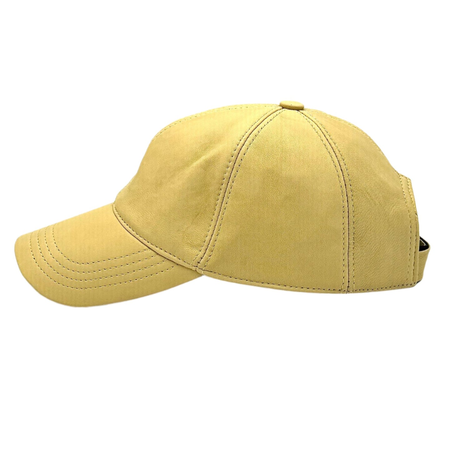Leather Baseball Cap