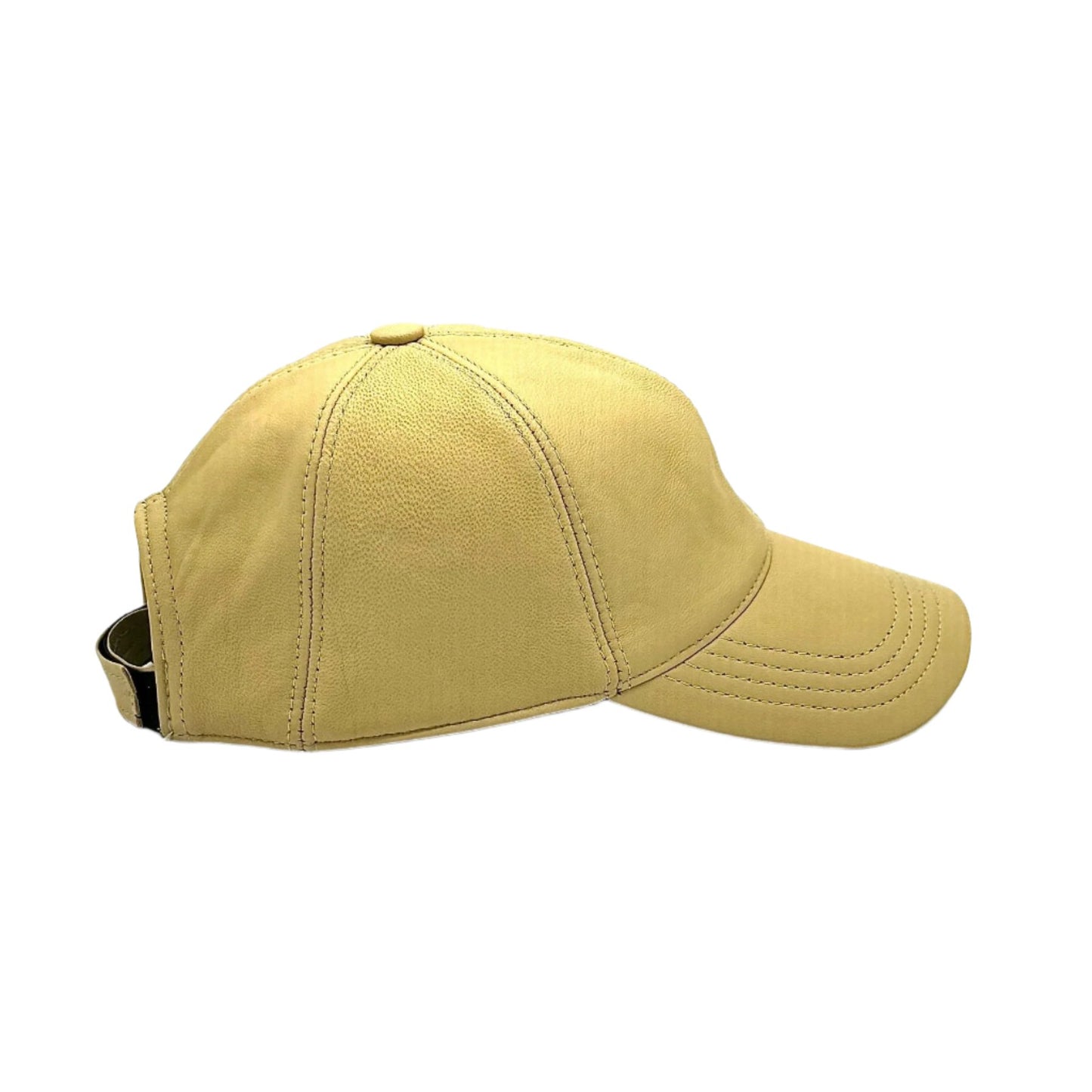 Leather Baseball Cap