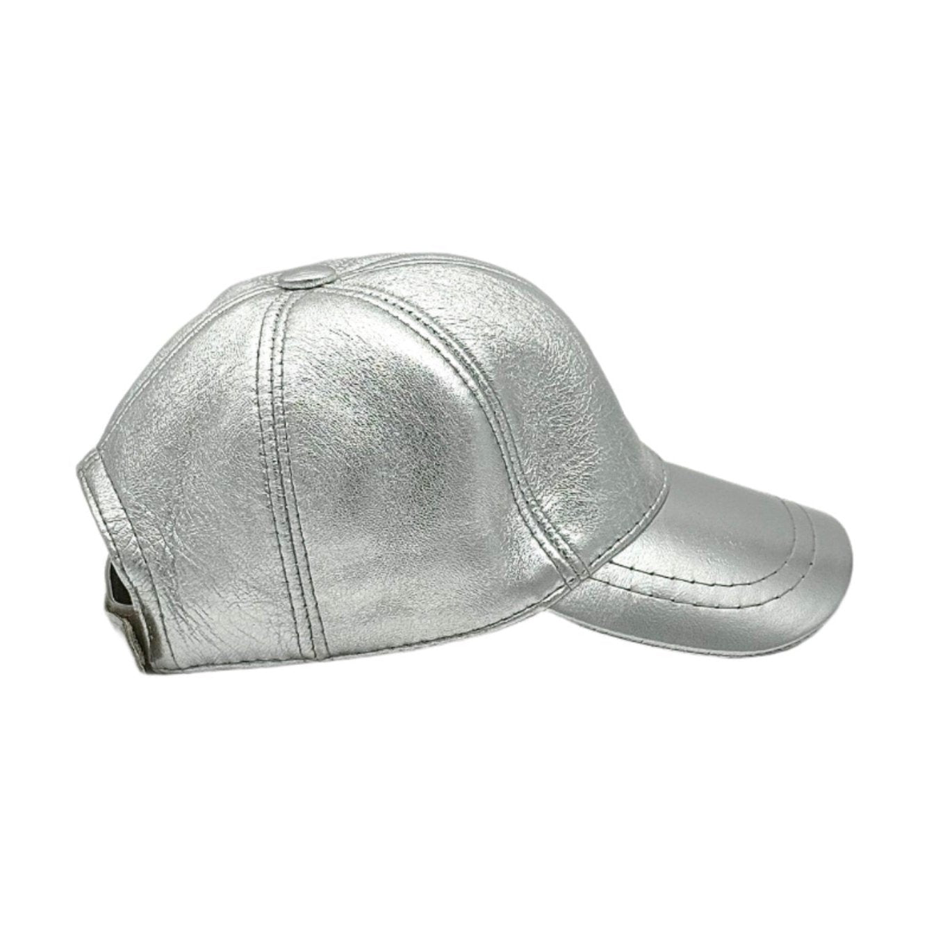 Leather Baseball Cap