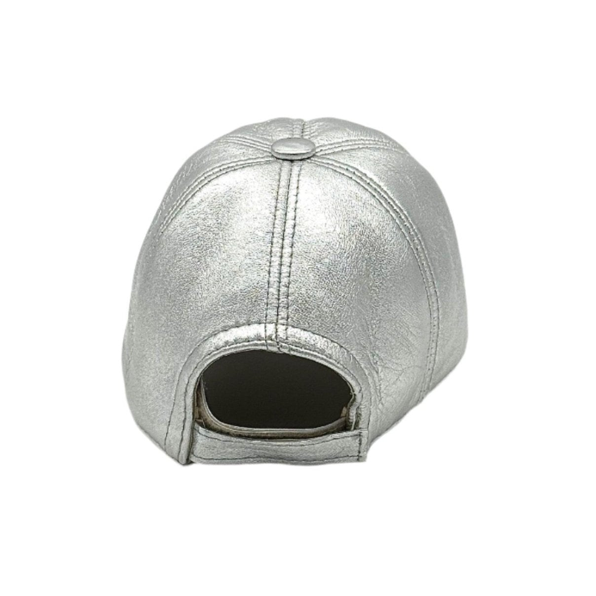 Leather Baseball Cap