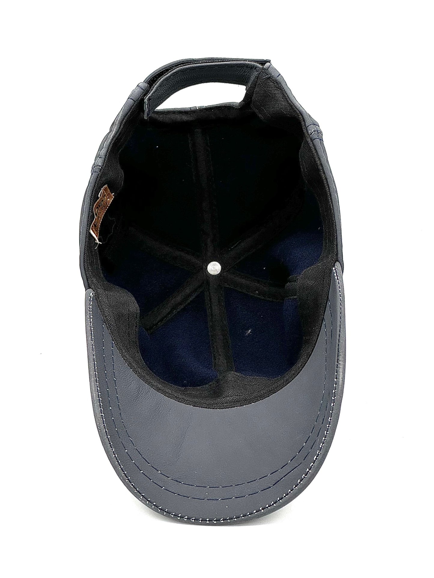 Leather Baseball Cap