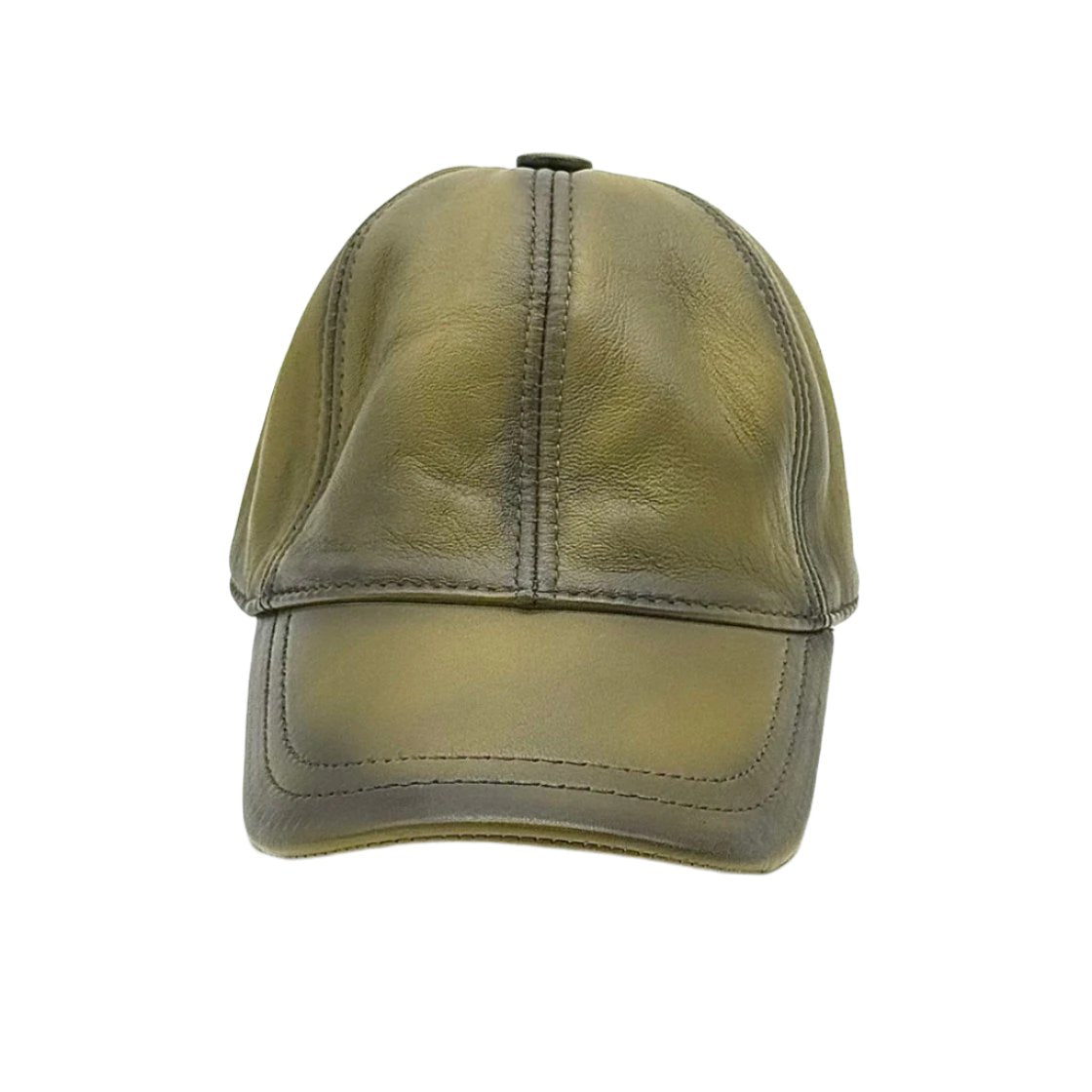 Leather Baseball Cap