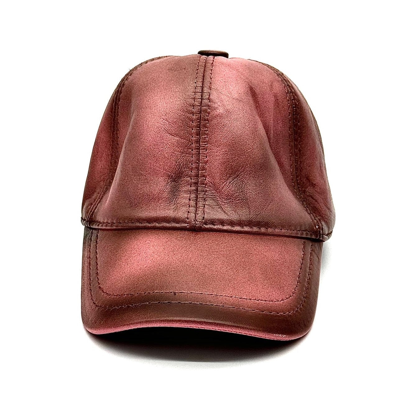Leather Baseball Cap