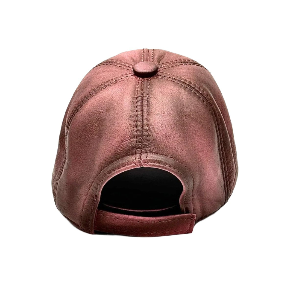 Leather Baseball Cap