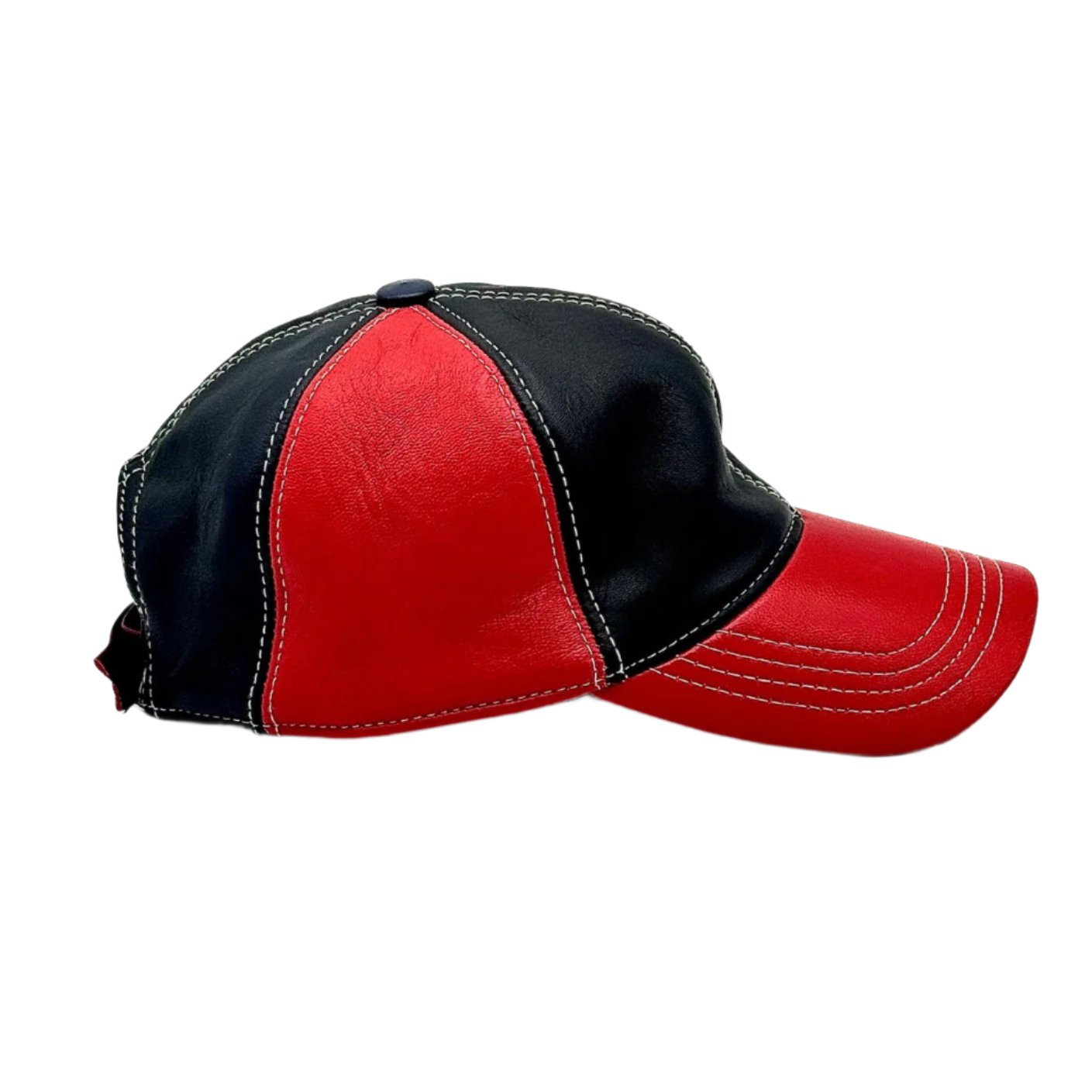 Leather Baseball Cap