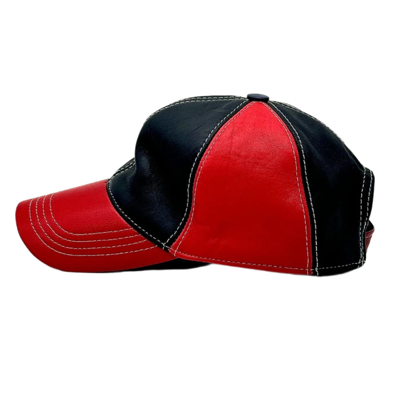 Leather Baseball Cap