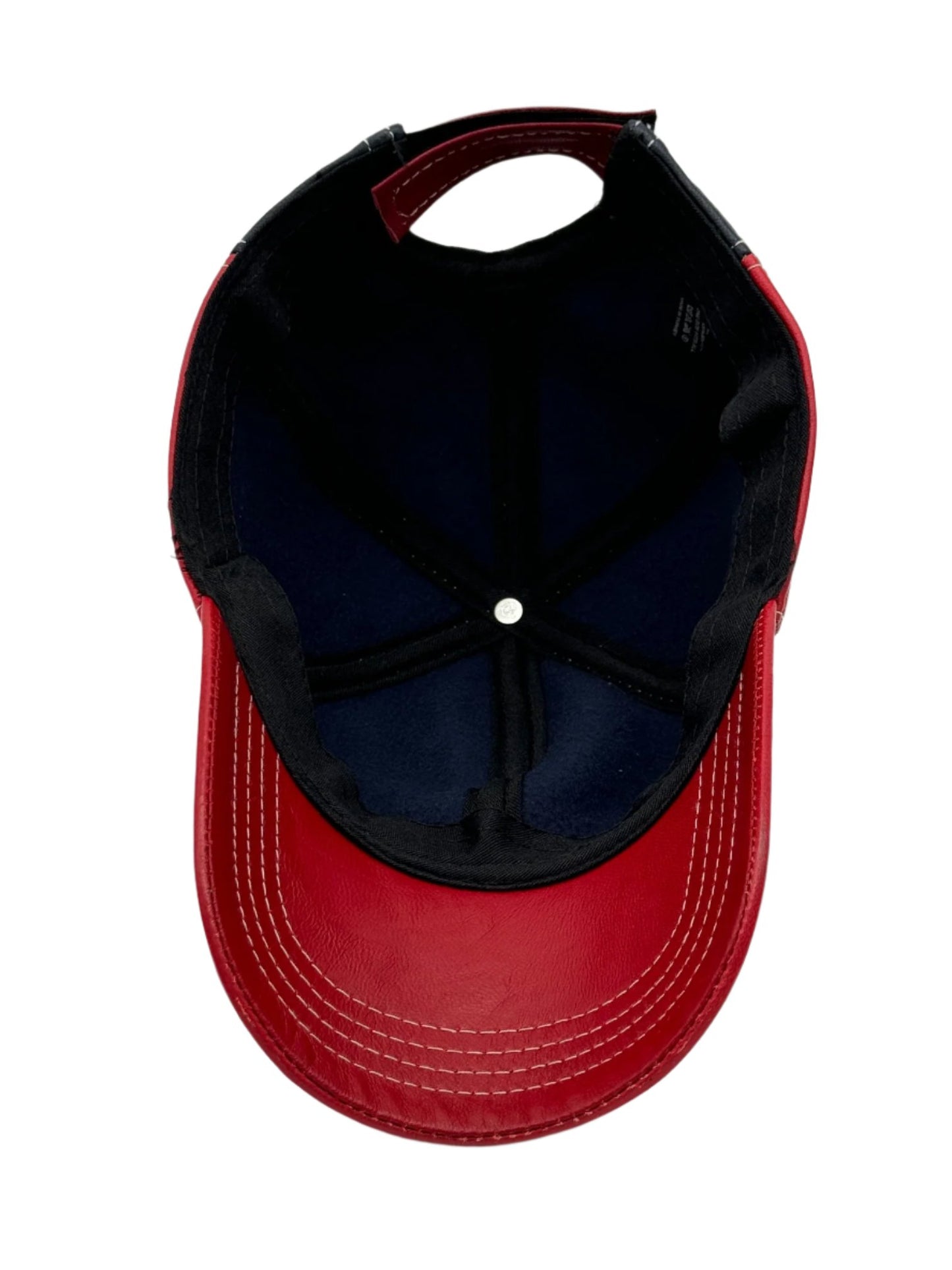 Leather Baseball Cap
