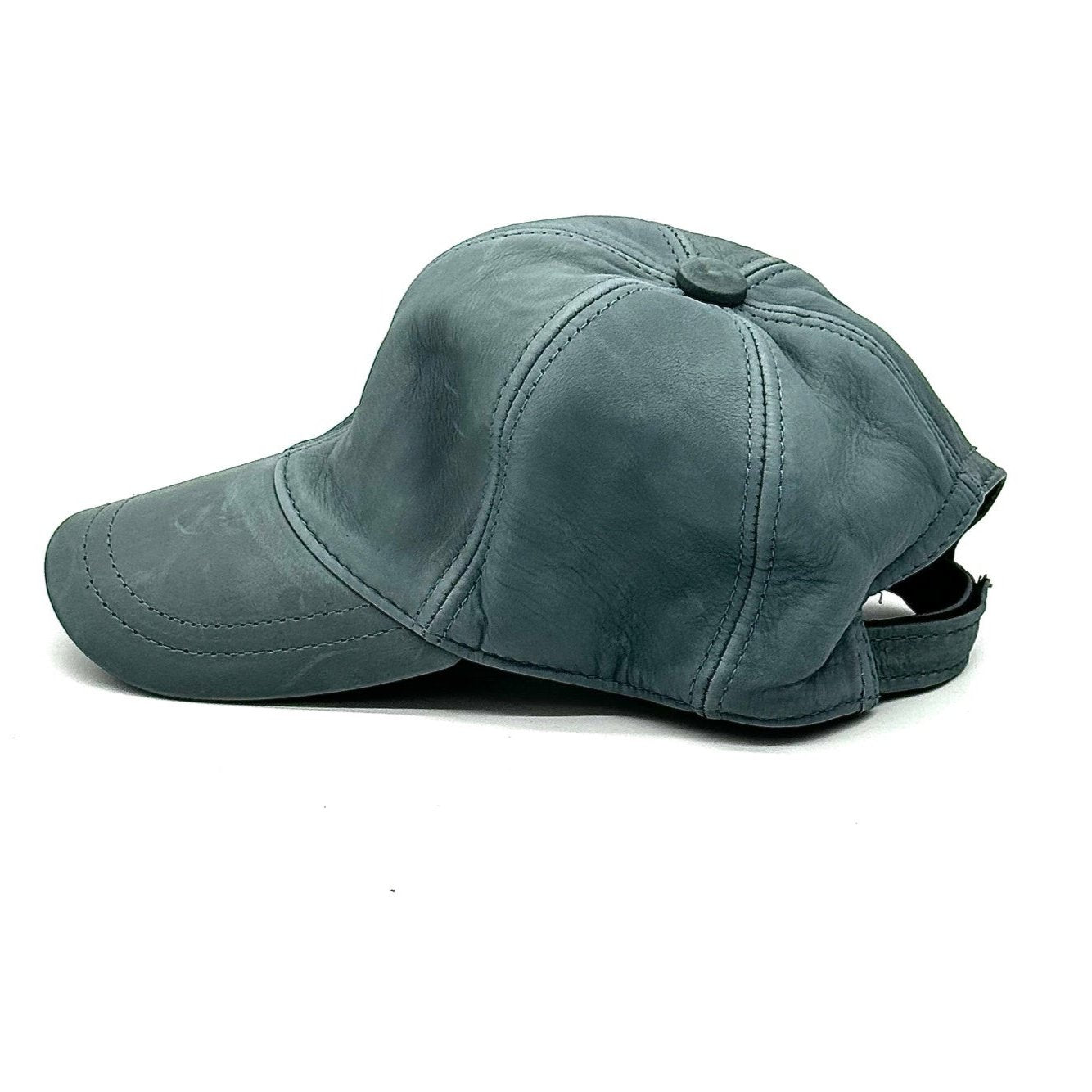 Leather Baseball Cap