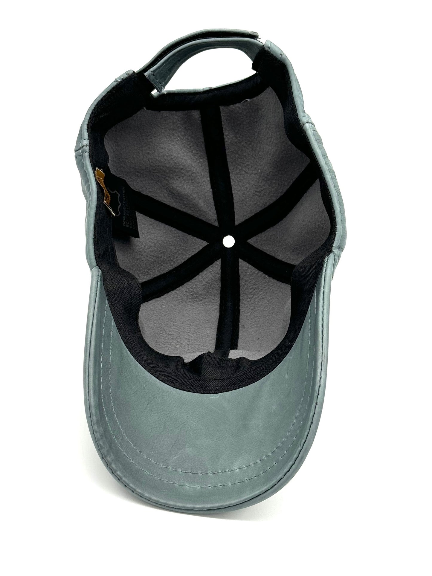 Leather Baseball Cap