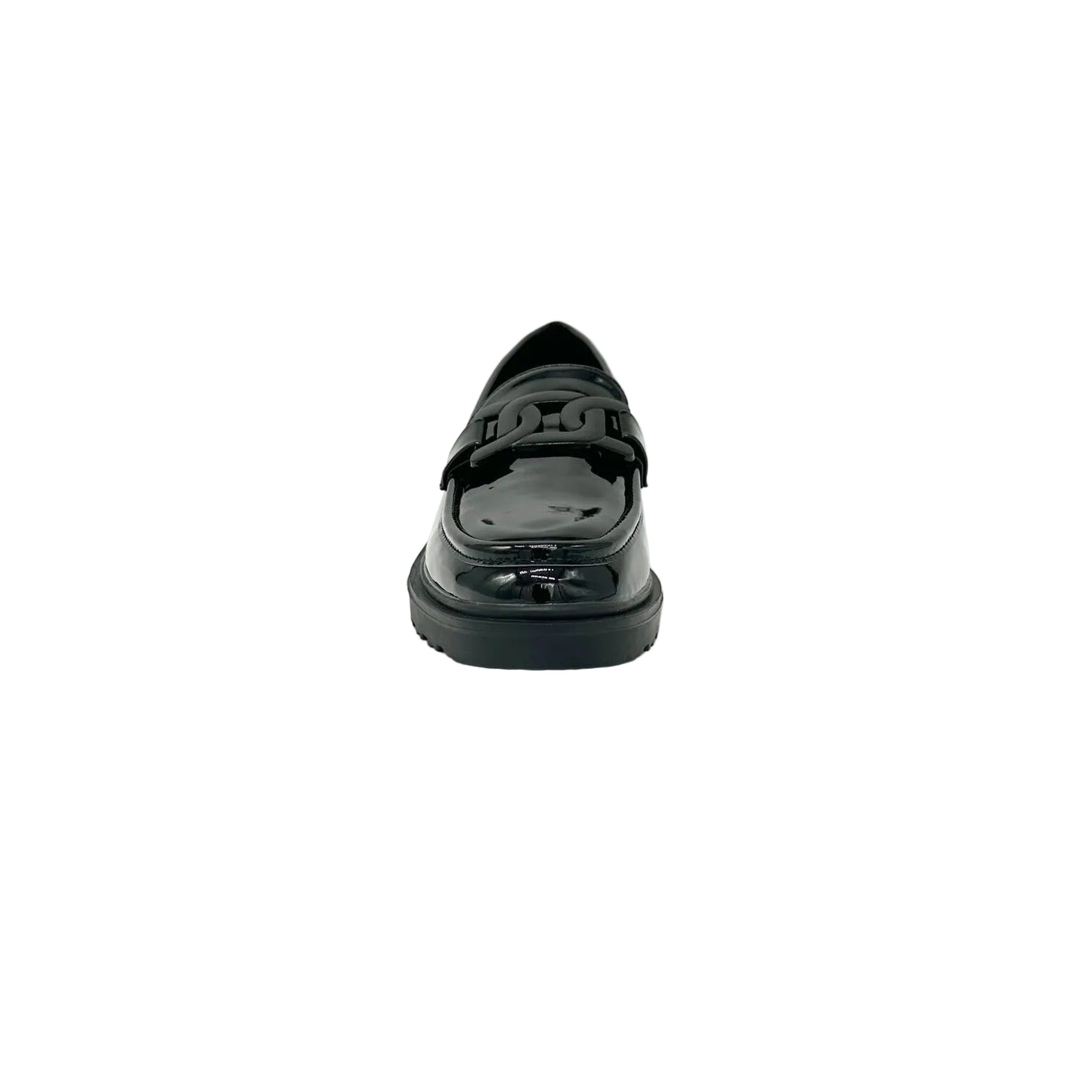 EXE 20-5055 Patent Buckle Loafers