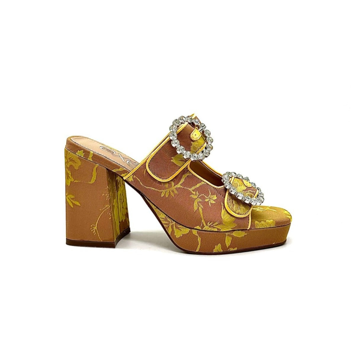 LUNA-801 Block Heel Sandal