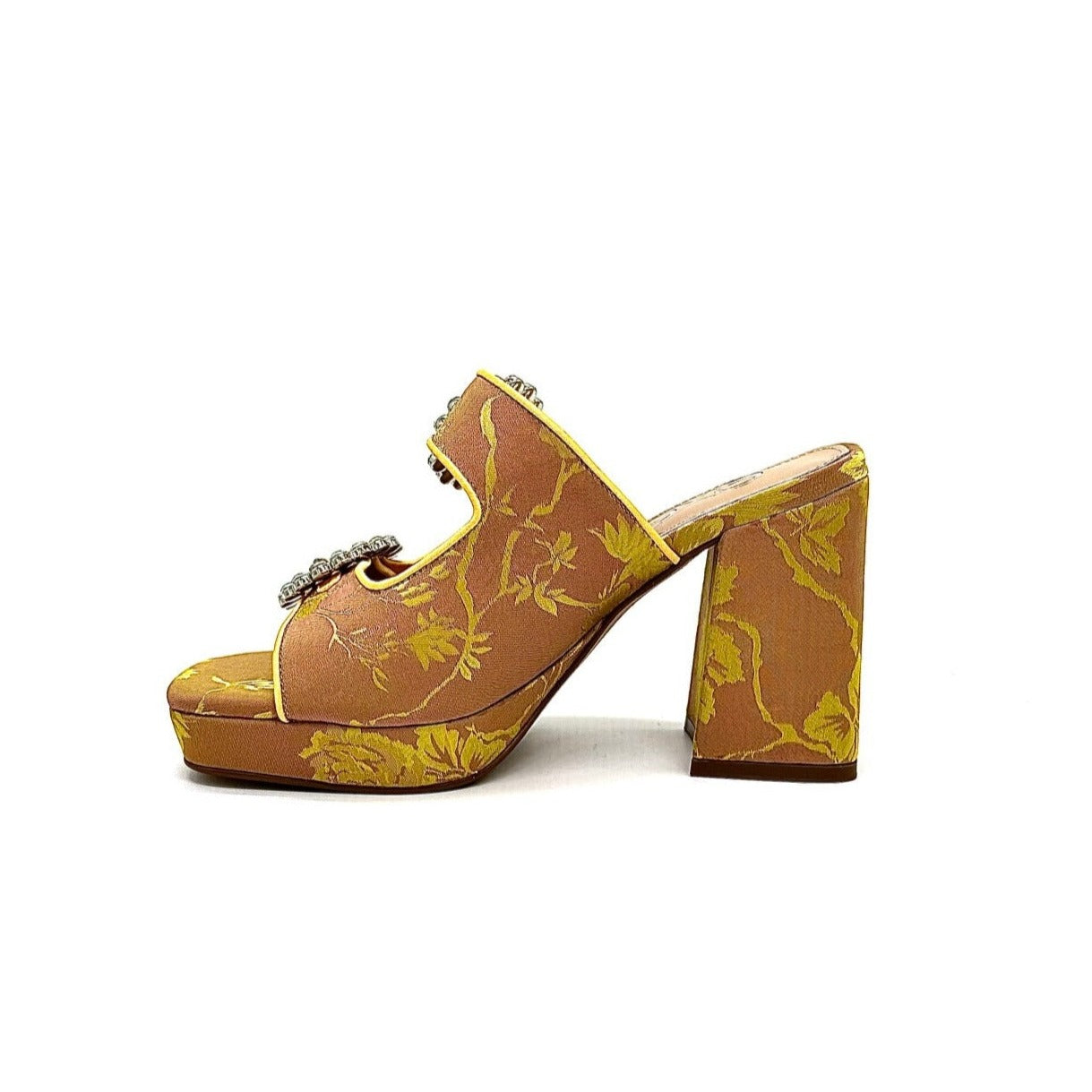 LUNA-801 Block Heel Sandal