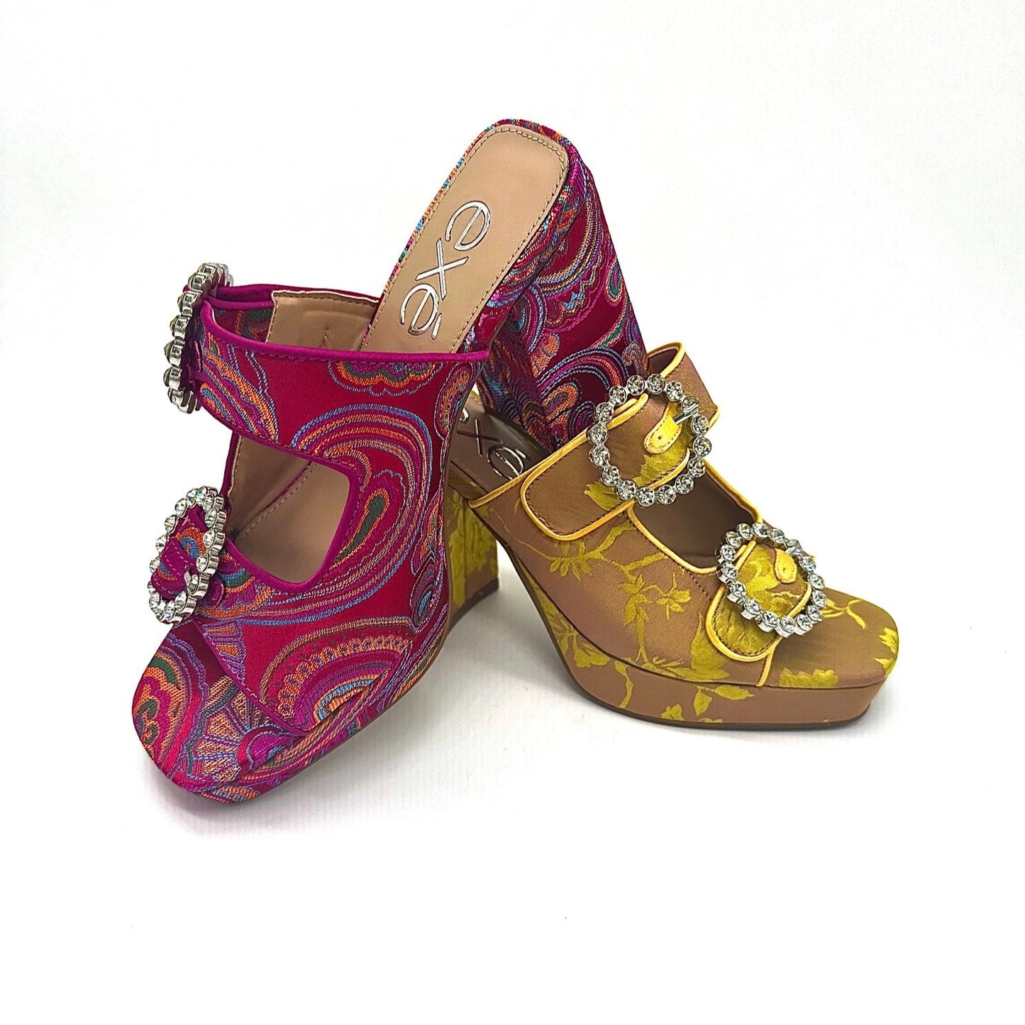 LUNA-801 Block Heel Sandal