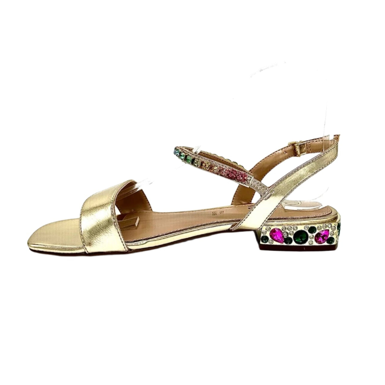 NINA-609 Flat Strappy Sandals