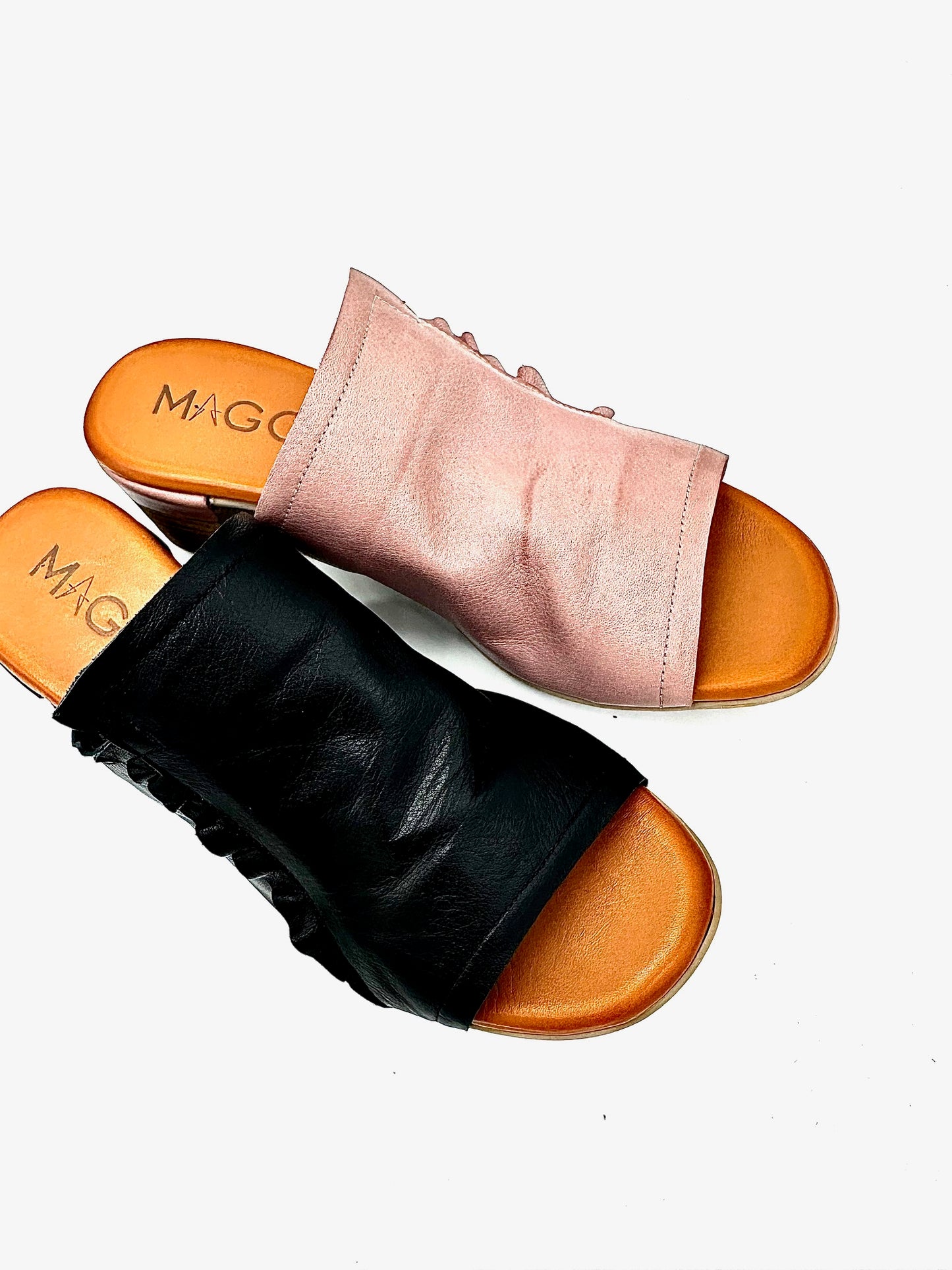 MAGO 066-1806 Slip On Block Heel