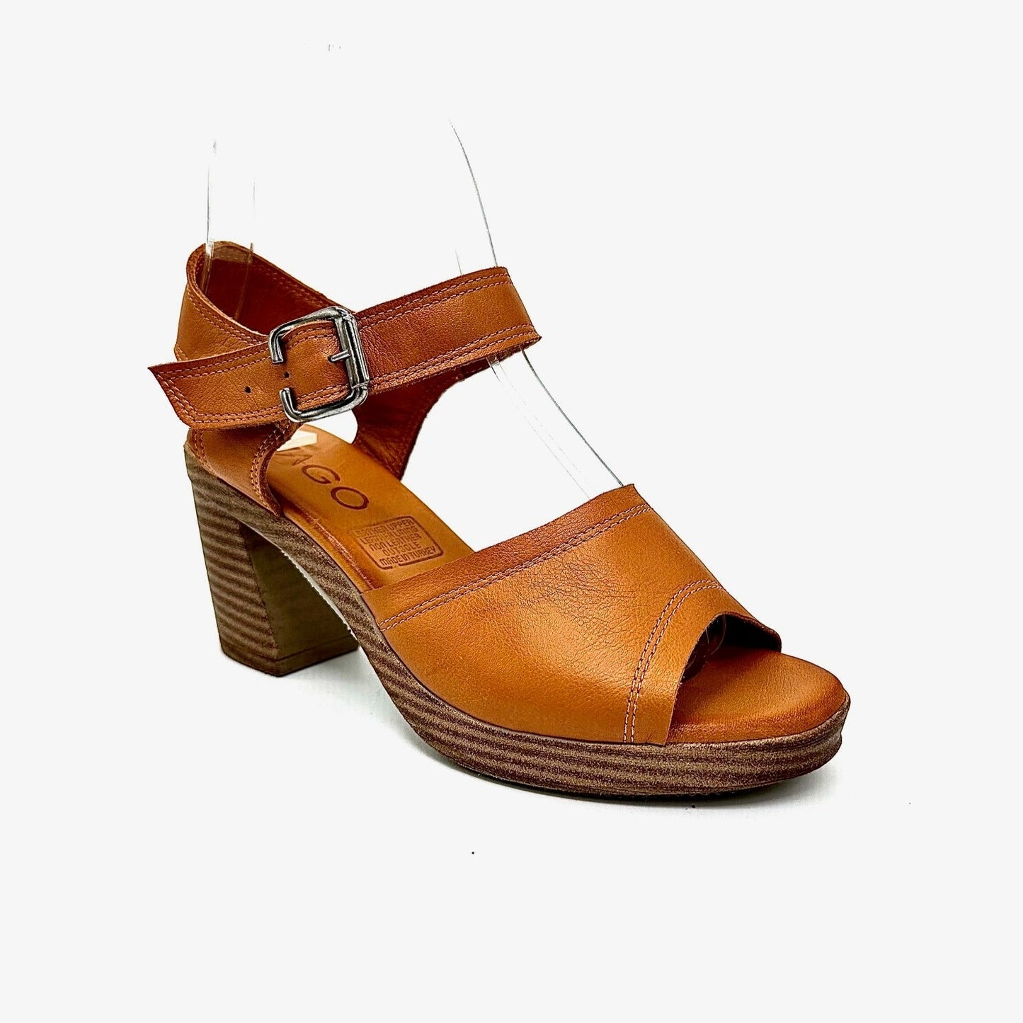 MAGO 066-1828 Block Heel Sandal