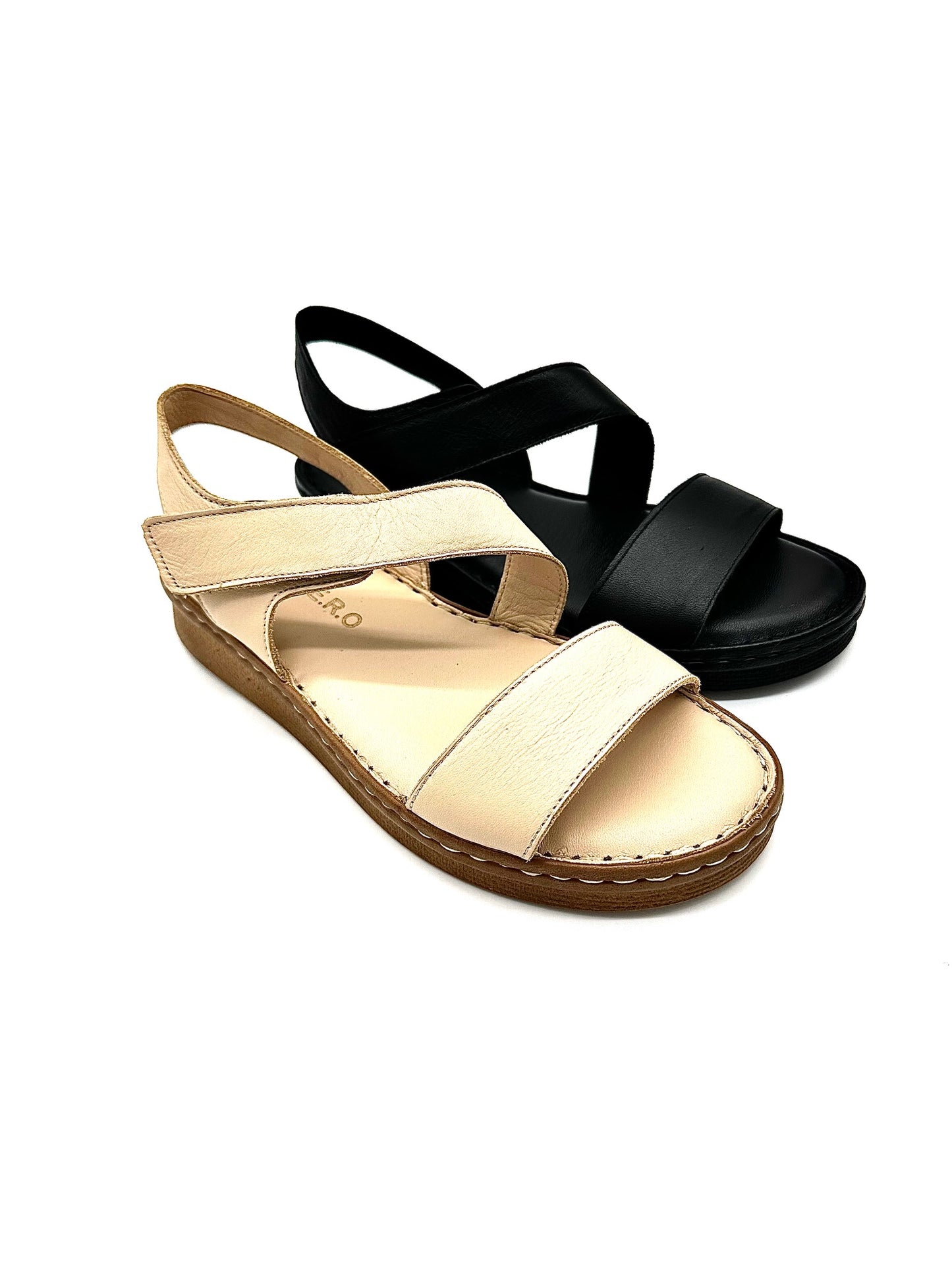 GUERO 679-977 Black Comfort Sandal