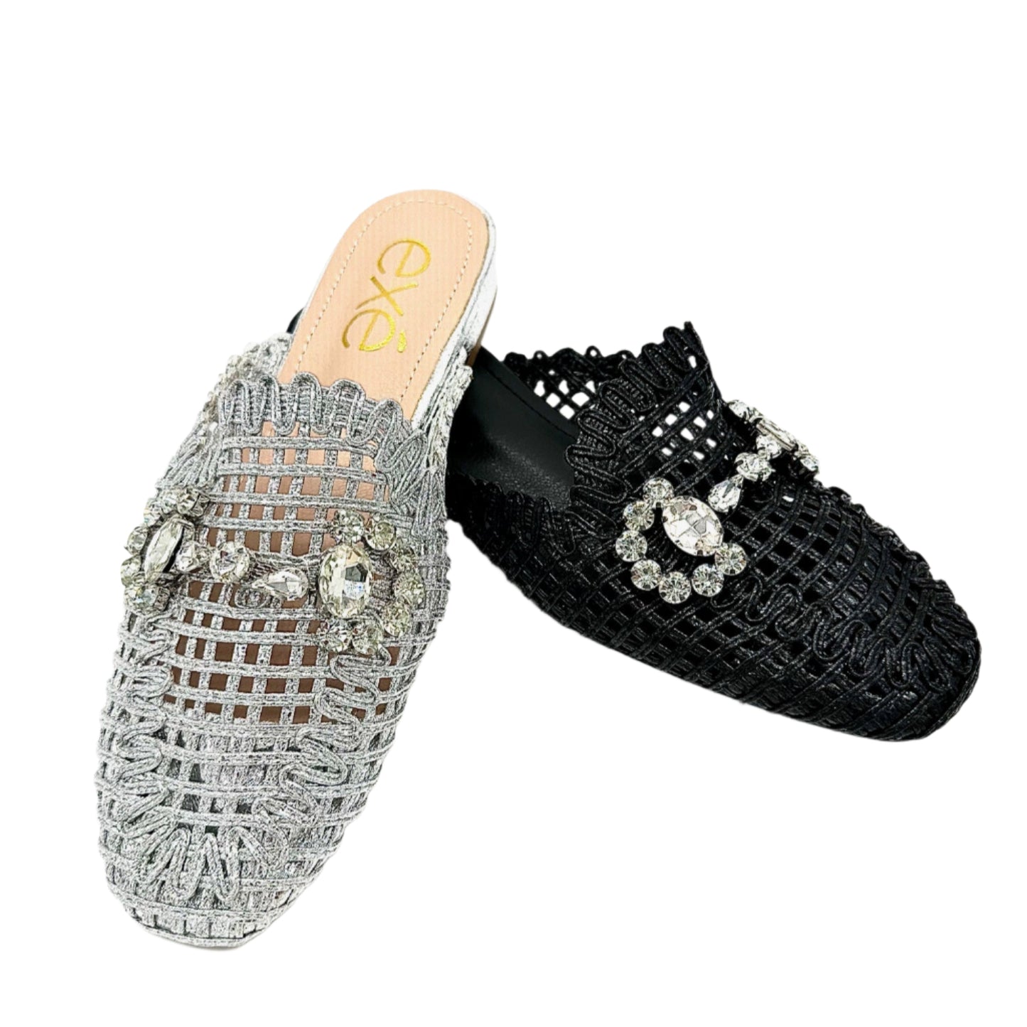23008-A1 Elegant Bedazzled Slides
